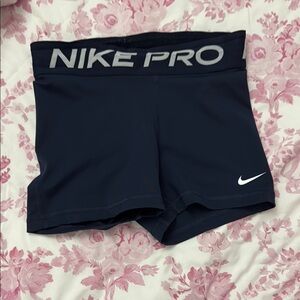Nike Blue Athletic Shorts Performance Fit
